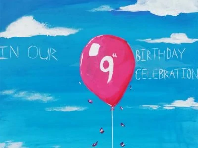 9th anniversary celebration invitation