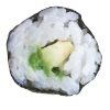 Avocado hosomaki sushi roll