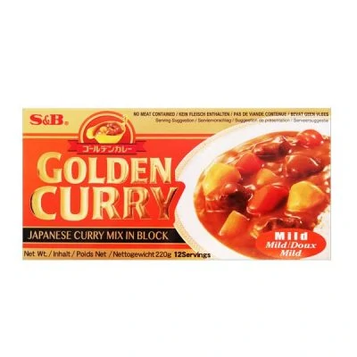 S&B Golden Curry Japanese Curry Mix in Block (Mild)
