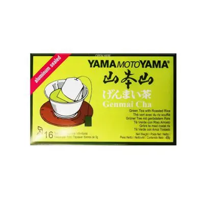 Yamamotoyama Genmai Cha Green Tea with Roasted Rice Teabags